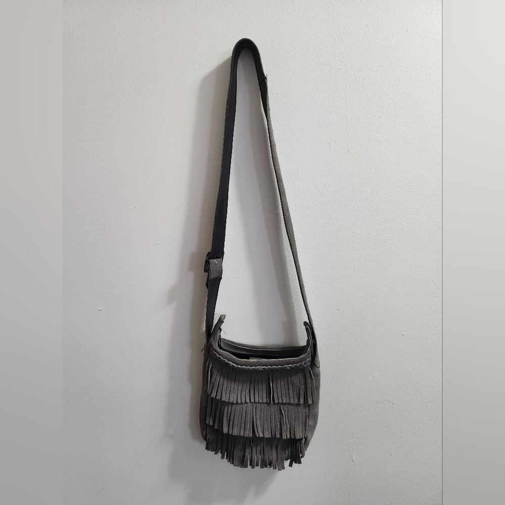 Minnetonka leather shoulder bag